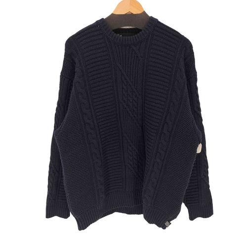 エフエーティー FAT GIGANDHI フィッシャーマンセーター メンズ SKINNY