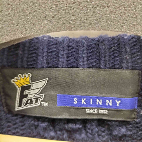 エフエーティー FAT GIGANDHI フィッシャーマンセーター メンズ SKINNY