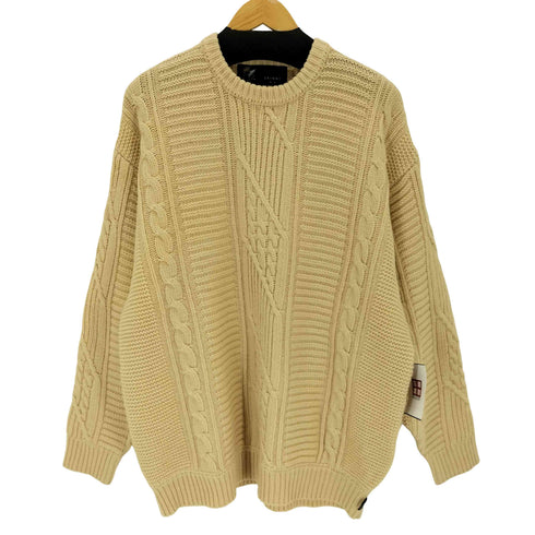 エフエーティー FAT GIGANDHI フィッシャーマンセーター メンズ SKINNY