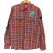 リーバイス Levis ワッペンロゴ チェック柄 ネルシャツ メンズ import:L