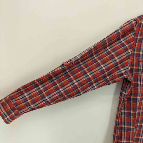 リーバイス Levis ワッペンロゴ チェック柄 ネルシャツ メンズ import:L
