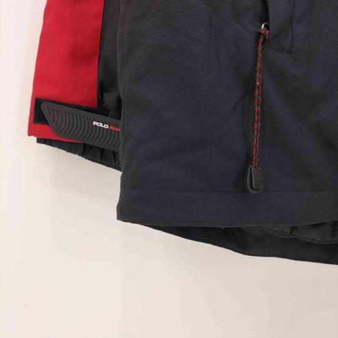 ポロジーンズカンパニーラルフローレン POLO JEANS COMPANY RALPH LAUREN 90s 裾ドローコード 中綿 ナイロン ジャケット メンズ import:M