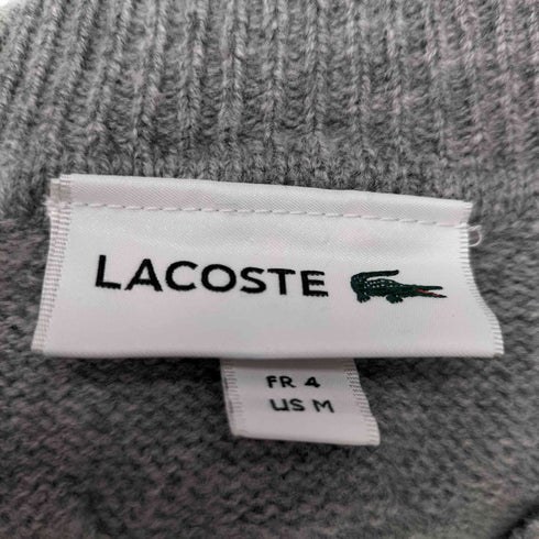 ラコステ LACOSTE Vネック ケーブル編み ニット セーター メンズ JPN:M