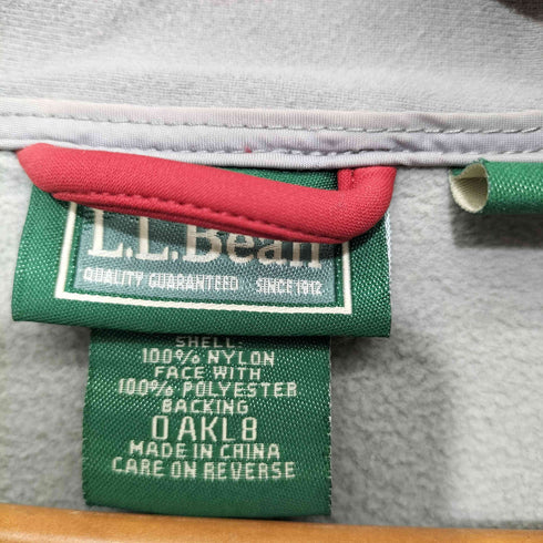 エルエルビーン L.L.Bean 90s 山タグ WIND STOPPER 裏フリース ナイロン ソフトシェル ジャケット メンズ import:M