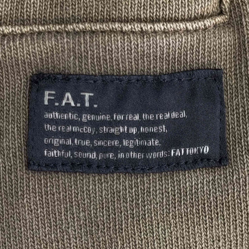 エフエーティー FAT FIGHALF フィグハーフ ヘビーウェイト ピグメント加工ショーツ メンズ JUMBO