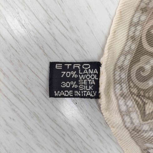 エトロ ETRO シルク混 ペイズリー柄 スカーフ レディース