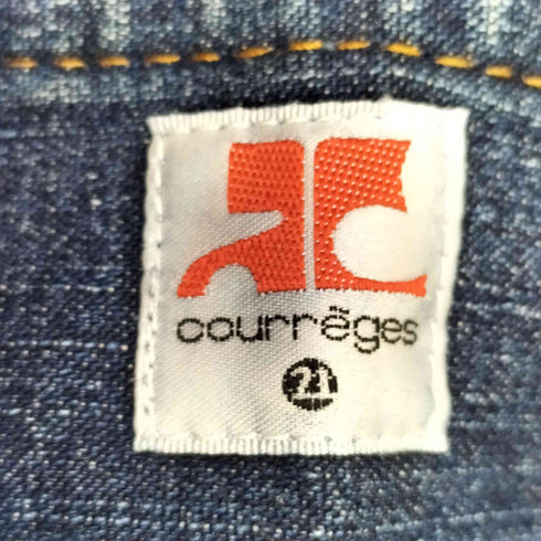 クレージュ courreges カーゴポケット デニムミニスカート Y2K レディース 36