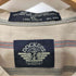 ドッカーズ DOCKERS 90s コットン リネン ラミー ストライプ ヘリンボーン バンドカラー シャツ メンズ import:XL