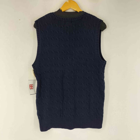 ポロバイラルフローレン Polo by RALPH LAUREN スモールポニー刺繍 ケーブル編み ベスト メンズ import:XL