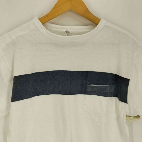 キャプテンサンシャイン KAPTAIN SUNSHINE センターライン 胸ポケット S/S Tシャツ メンズ 40