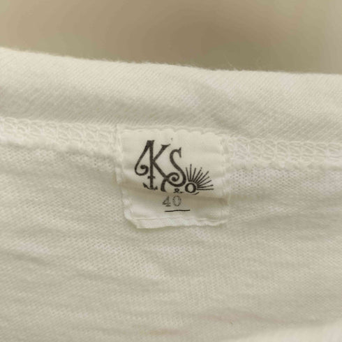 キャプテンサンシャイン KAPTAIN SUNSHINE センターライン 胸ポケット S/S Tシャツ メンズ 40