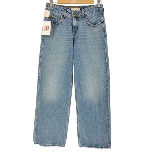 リーバイス Levis LOW LOOSE ミディアムインディゴ デニムパンツ レディース 25
