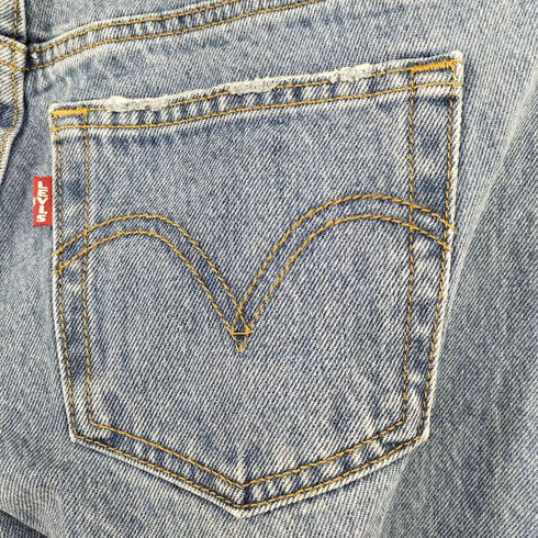 リーバイス Levis LOW LOOSE ミディアムインディゴ デニムパンツ レディース 25