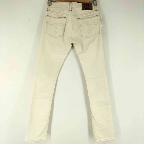 ダブルアールエルラルフローレン RRL RALPH LAUREN ボタンフライ スリムデニムパンツ レディース US:25