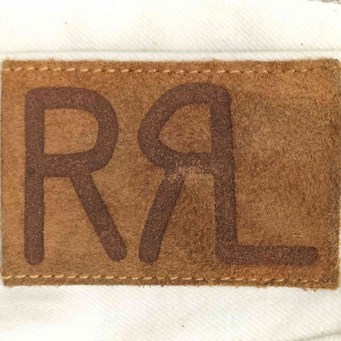 ダブルアールエルラルフローレン RRL RALPH LAUREN ボタンフライ スリムデニムパンツ レディース US:25