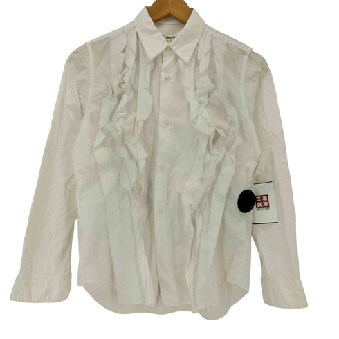 コムデギャルソン COMME des GARCONS 04SS フリルデザイン シャツブラウス レディース JPN:S