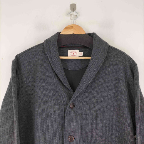 ブルックスブラザーズレッドフリース BROOKS BROTHERS REDFLEECE ヘリンボーン 5Bスウェットジャケット メンズ JPN:XL