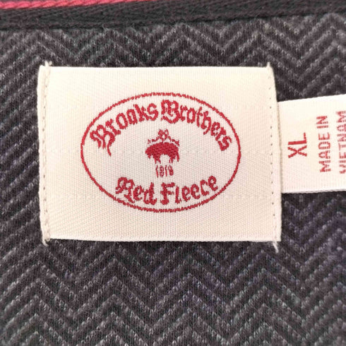 ブルックスブラザーズレッドフリース BROOKS BROTHERS REDFLEECE ヘリンボーン 5Bスウェットジャケット メンズ JPN:XL