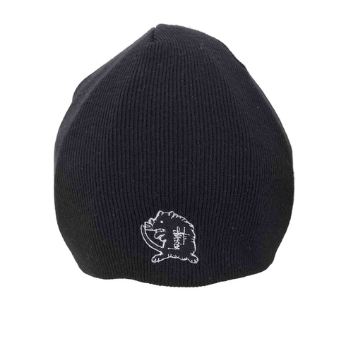 ステューシー Stussy 90S OLD 紺タグ USA製 ラット ショーンフォント ロゴ アクリル ビーニー ニット帽 メンズ ONE SIZE