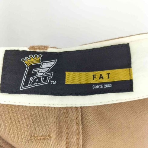 エフエーティー FAT FLACKS フラックス タックワイドパンツ メンズ FAT