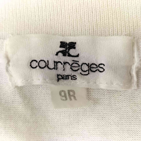 クレージュ courreges リボンデザインポロシャツ レディース 9R