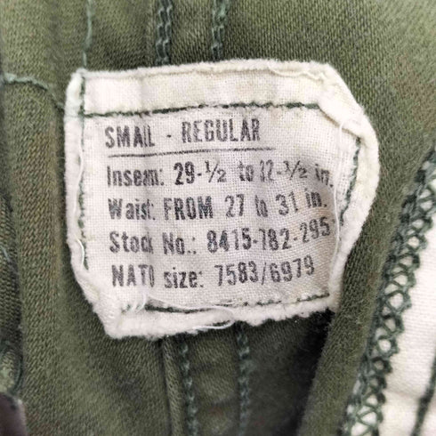 ユーエスアーミー U.S. ARMY M-65 FIELD PANTS カーゴパンツ メンズ SMALL-REGULAR