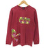 ステューシー Stussy 00S OLD メキシコ製 クロスボーン スカル アーガイル ペイント グラフィック ショーンフォント ロゴ L/S カットソー ロンT メンズ import:M