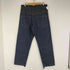 AGAINST ALL OPPRSSION masspublicsquat ワイドテーパードデニムパンツ 裾ドローコード メンズ US:34-35