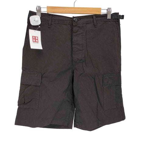 ユーエスネイビー U.S.NAVY USA製 COTTON RIPSTOP CARGO SHORTS メンズ MEDIUM-SHORT