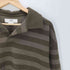 ザラ ZARA STRIPED PIQUÉ POLO SHIRT ストライプ ボーダー ピケ スキッパー ポロ シャツ メンズ import:S