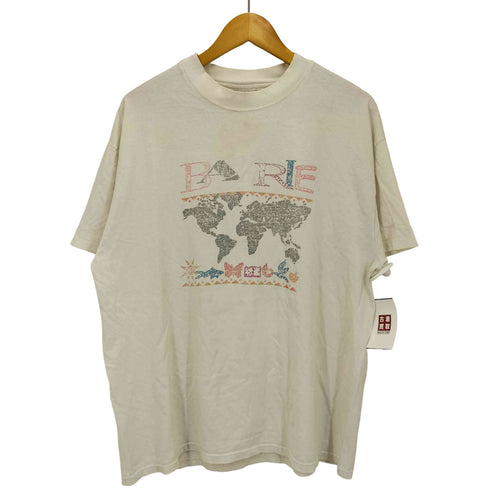 Hanes ボディ BARRIE フロントプリント クルーネック Tシャツ メンズ JPN:XL