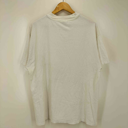 Hanes ボディ BARRIE フロントプリント クルーネック Tシャツ メンズ JPN:XL