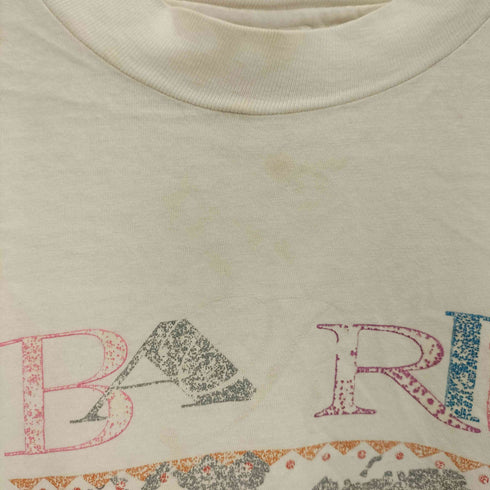 Hanes ボディ BARRIE フロントプリント クルーネック Tシャツ メンズ JPN:XL