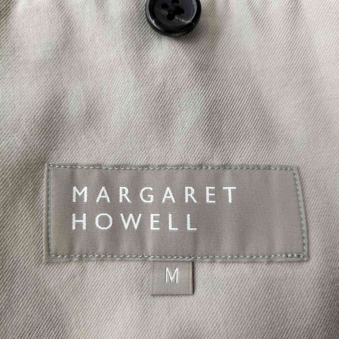 マーガレットハウエル MARGARET HOWELL コットンシルク 2B テーラード ジャケット メンズ JPN:M