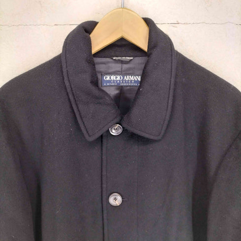 ジョルジオアルマーニ Giorgio Armani CLASSICO イタリア製 CASHMERE カシミヤ100% ステンカラーコート メンズ