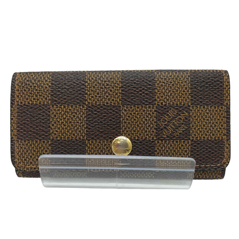 ルイヴィトン LOUIS VUITTON CT4100 フランス製 ダミエ ミュルティクレ4 キーケース レディース