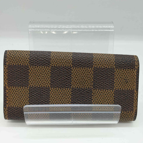 ルイヴィトン LOUIS VUITTON CT4100 フランス製 ダミエ ミュルティクレ4 キーケース レディース