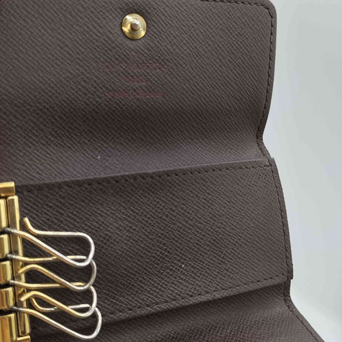 ルイヴィトン LOUIS VUITTON CT4100 フランス製 ダミエ ミュルティクレ4 キーケース レディース