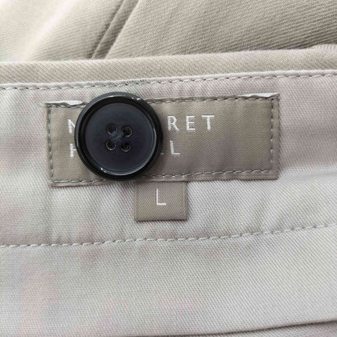 マーガレットハウエル MARGARET HOWELL COTTON SILK LIGHT TWILL TROUSERS コットン シルク メンズ JPN:L