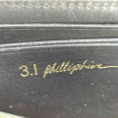 スリーワンフィリップリム 3.1 phillip lim L字ジップ パイソン ウォレット カードケース レディース