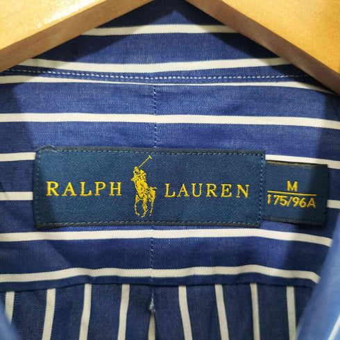 ラルフローレン RALPH LAUREN ポニー刺繍 ストライプ ボタンダウン シャツ メンズ JPN:M