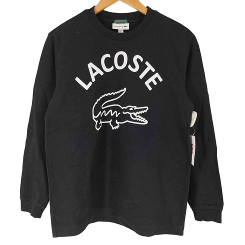ラコステ LACOSTE 別注 ビッグ アニマル プリント トレーナー メンズ import:XS
