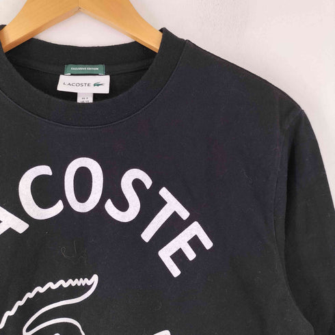 ラコステ LACOSTE 別注 ビッグ アニマル プリント トレーナー メンズ import:XS