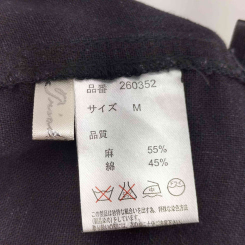 リネンブレスト カーゴデザイン サロペット レディース M