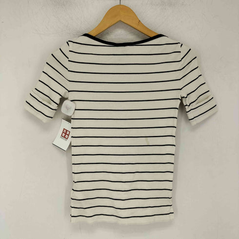 ローレンラルフローレン LAUREN RALPH LAUREN ボートネック ボーダー柄 カットソー レディース import:XS
