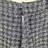 ヨウジヤマモトファム Yohji Yamamoto FEMME 01SS シルクレーヨン デザインテーパードツイードパンツ レディース JPN:2