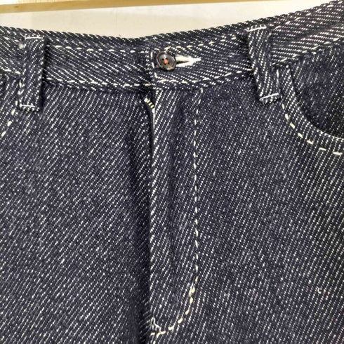 トリココムデギャルソン tricot COMME des GARCONS AD2000 ステッチデザイン ウールストレートパンツ レディース JPN:S
