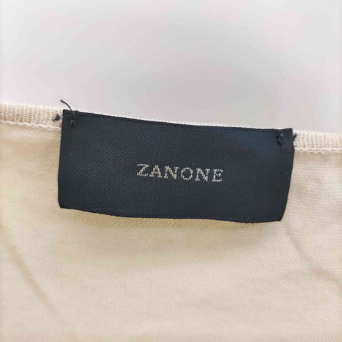 ザノーネ ZANONE イタリア製 ボートネック コットン ニット セーター レディース EUR:42