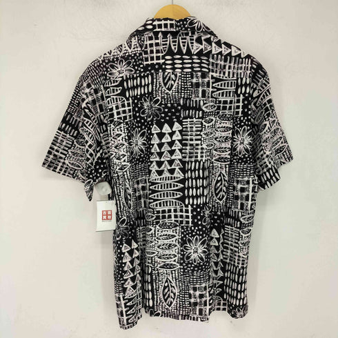 ジャングルストーム JUNGLE STORM 総柄オープンカラー S/S シャツ メンズ import:L