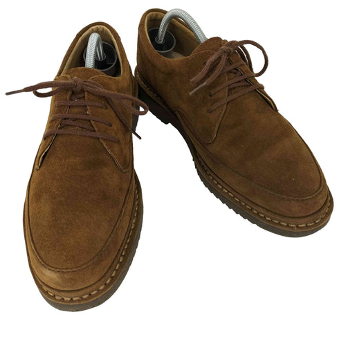 ハッシュパピーズ HUSH PUPPIES フェイクスエード プレーントゥ シューズ メンズ JPN:24.5